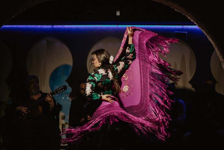 Ballerina del tablao flamenco El Jaleo 