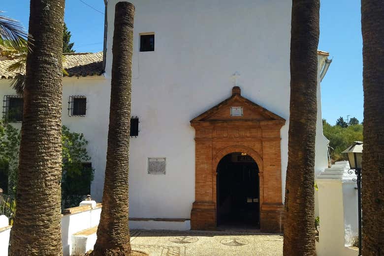 Uno degli eremi del percorso